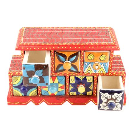 Spice Box Masala Rack Container Gift Items